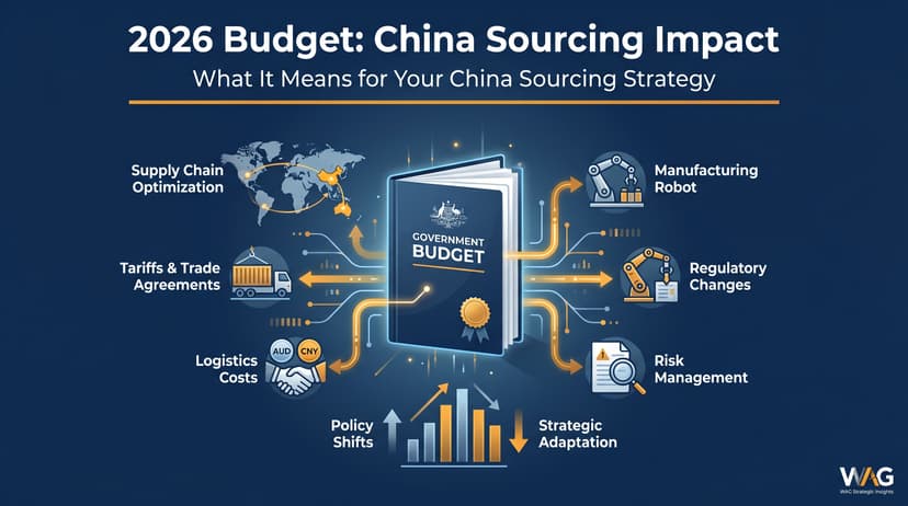 2026 Australia Federal Budget: What It Means for Your China Sourcing Strategy