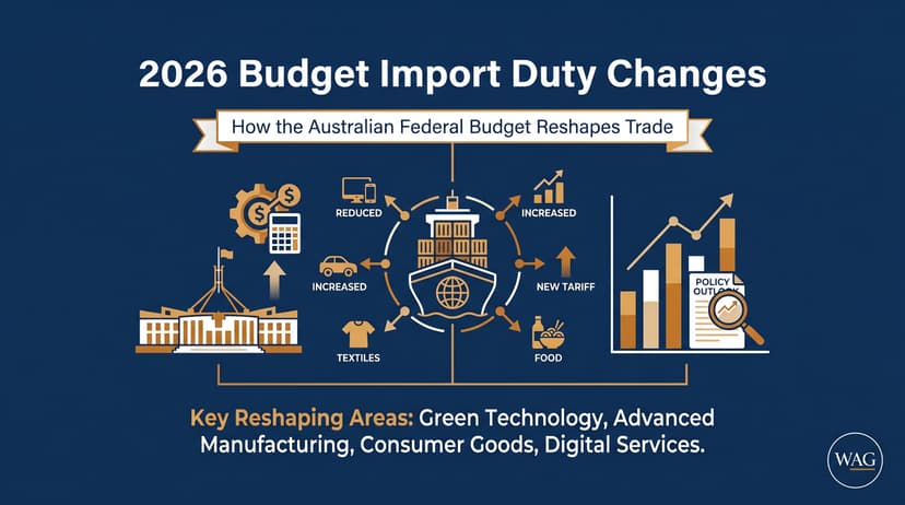 How the 2026 Australian Federal Budget Reshapes Import Duty Rates — And What It Means for Your China Sourcing Costs