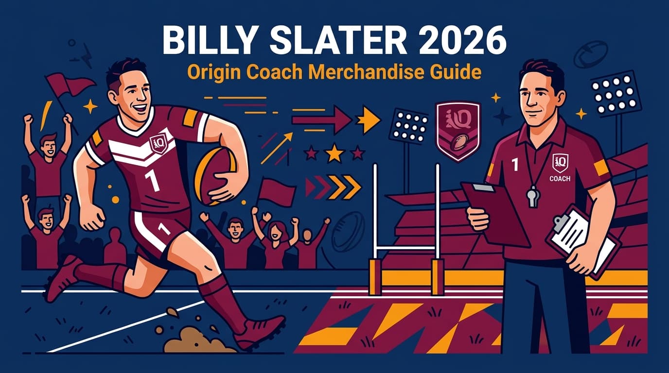 Billy Slater 2026: 5 Origin Coach Merchandise Sourcing Plays