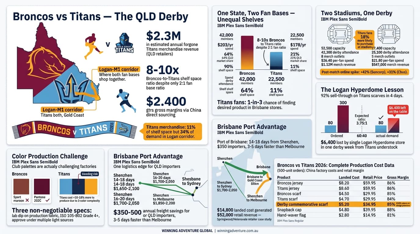Broncos vs Titans 2026: 7 QLD Derby Sourcing Strategies